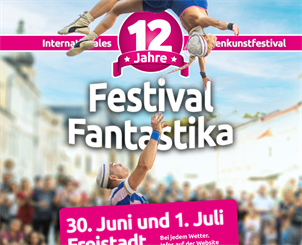 Das Bild zeigt das Veranstaltungsplakat vom Festival Fantastika.
