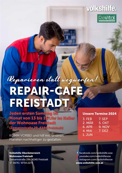 Repair-Café in der Wohnoase